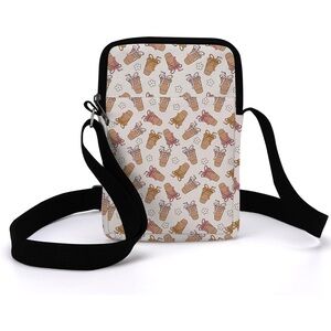 Coffee Lovers Crossbody Bag